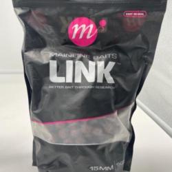 Bouillettes de p&ecirc;che 15mm link mainline baits