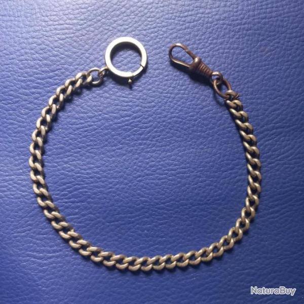 Belle chaine pour montre gousset       ann�es 50 /60