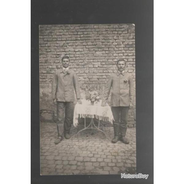 convalescents allemands ? voir d�tails , carte photo , hopital allemand