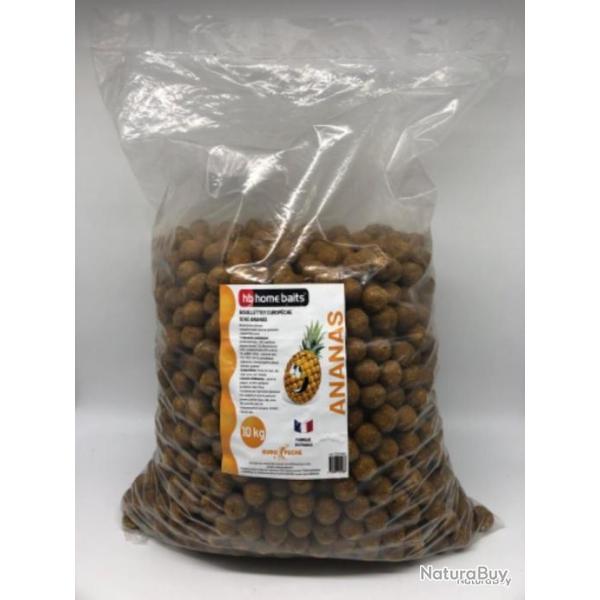 Bouillettes de p�che Ananas Home Baits