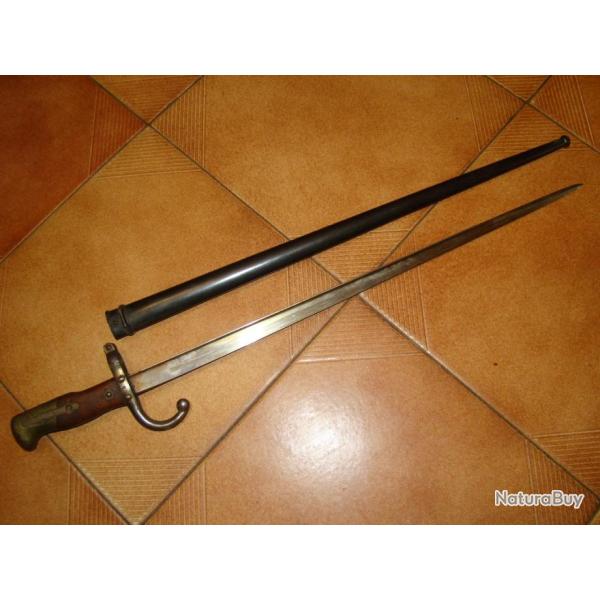 BAIONNETTE GRAS MARINE 1874 DENY A PARIS AU N� faire offre