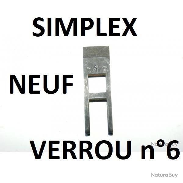 verrou NEUF n�6 fusil SIMPLEX MANUFRANCE - VENDU PAR JEPERCUTE (S20H294)