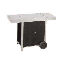 CHARIOT ENO OSCAR INOX AVEC 2 ROUES