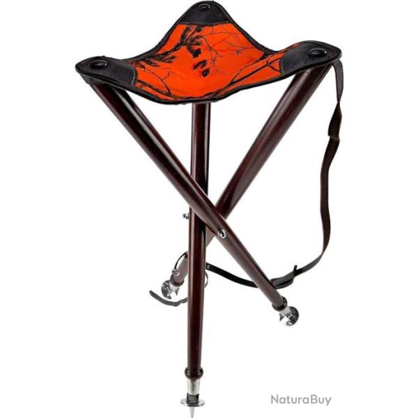 Si�ge tr�pied Adulte Unisexe, Camouflage sous-Bois Orange, Unique