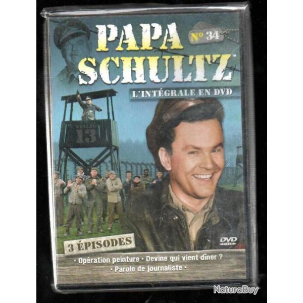 papa schultz , stalag XIII , stalag 13, hogan's h�roes dvd 34 , com�die militaire
