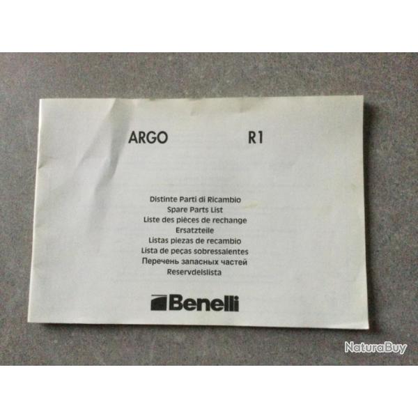 Notice Benelli Argo