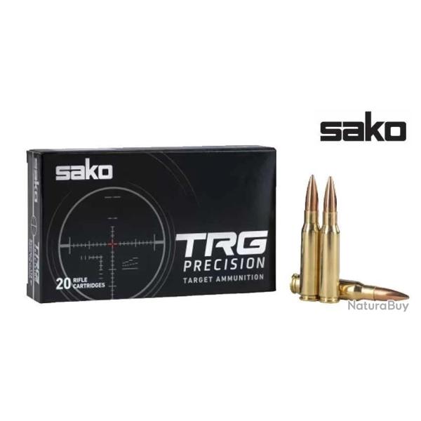 sako trg precision 308 175gr cartouches munitions bte 20 open tip match scenar L