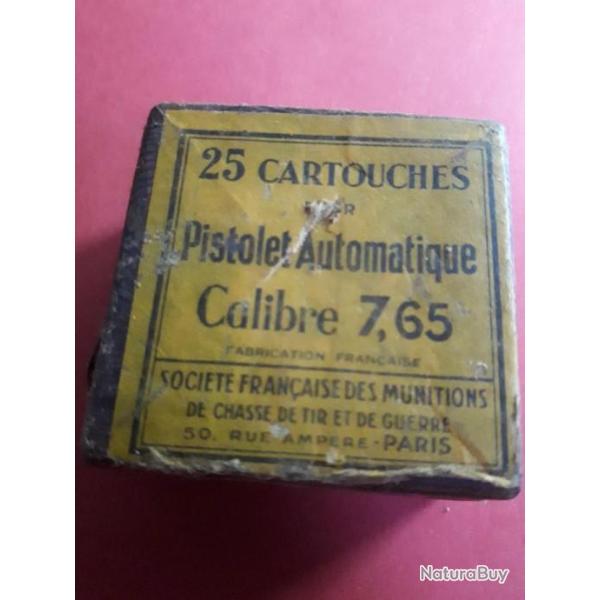 Bote vide de cartouches 7.65