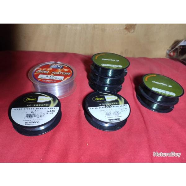 Lot nylon truite neuf