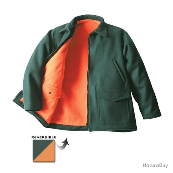 Manteau Big Bill� en Laine Reversible Vert 2XL-54Z