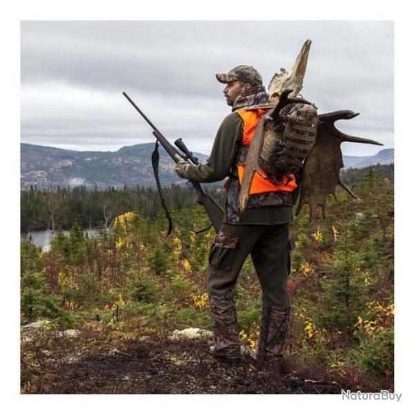 Manteau Big Bill� en Laine M�rinos CAMO - BBHARMER/WNT