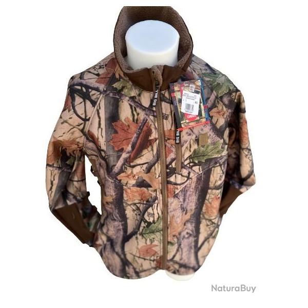 Manteau Big Bill� Tir � L'Arc CAMO Sherpa-BBHARC4/WNT