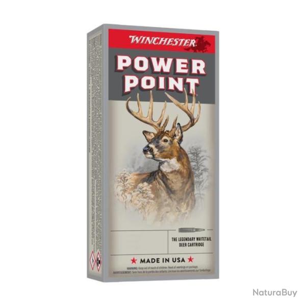 winchester 9.3x62 286gr power point cartouches munitions bte20