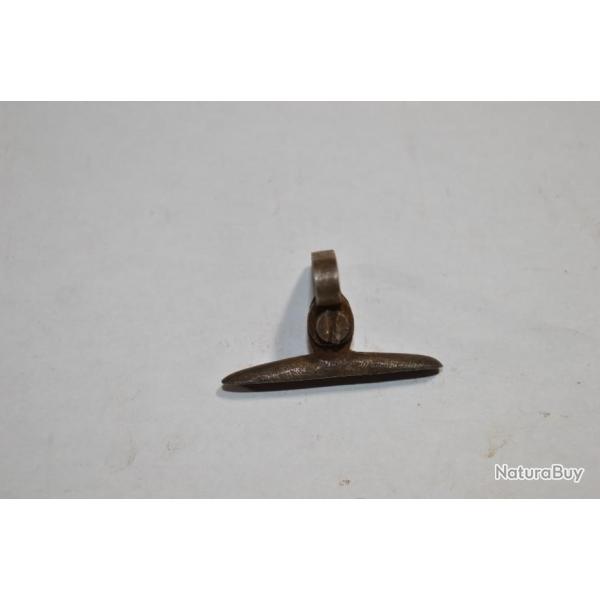 Battant de crosse pour fusil de chasse ancien Battant � souder restauration Silex 38m   ( C8/1)