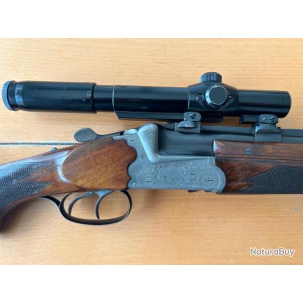 Express Franz Zodia Ferlach 9,3x74R en excellent �tat avec lunette peu tir�.