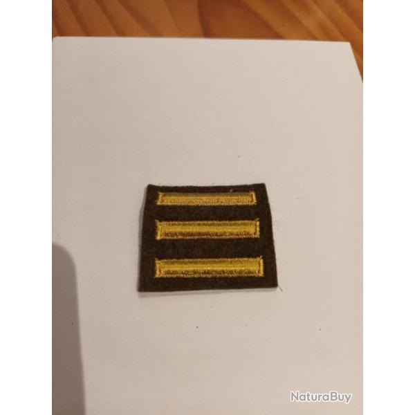 Patch arme us 3 OVERSEAS ww2 original