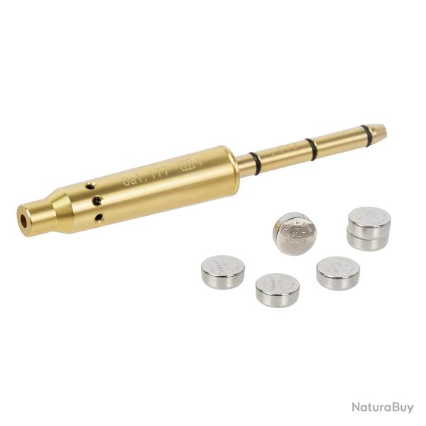 Collimateur laser de r�glage � mettre en bout de canon - calibre .177/17HMR - LIVRAISON GRATUITE