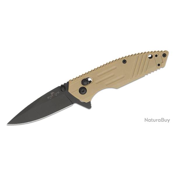 Couteau Bear OPS Rancor IX Lame Acier D2 Plain Edge Manche Desert Zytel Crossbar USA BCMC950DS7B