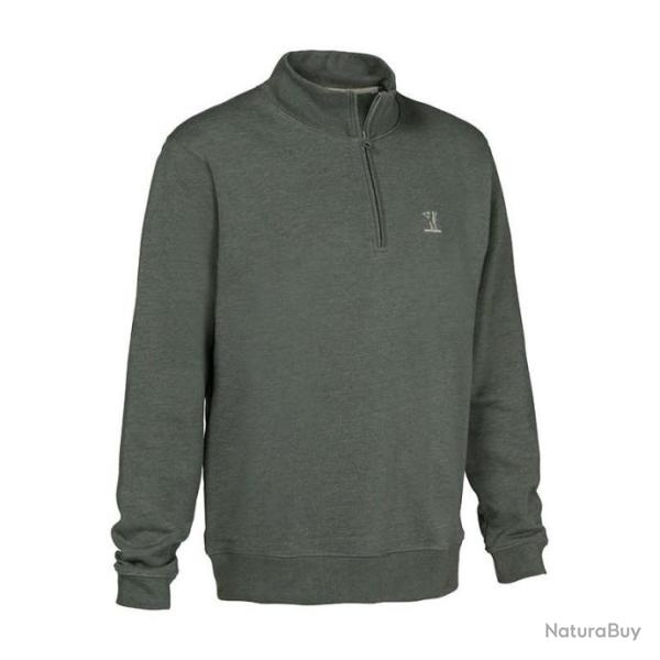 Sweat Col Montant vert Percussion NEW !