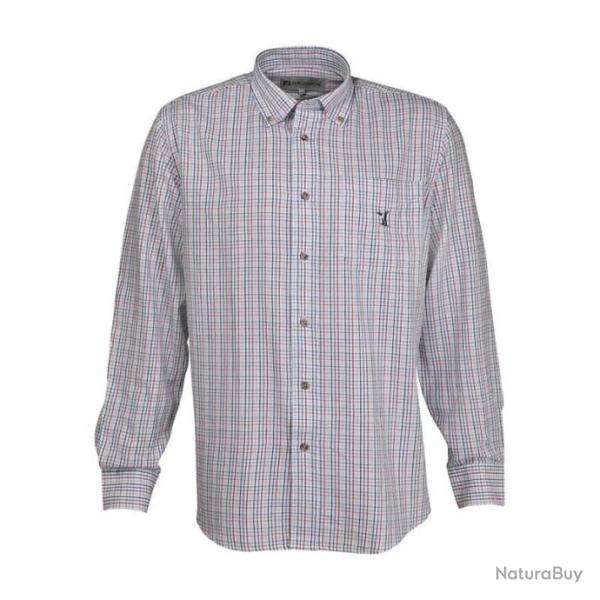 Chemise rouge petits carreaux Percussion