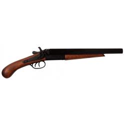 R&eacute;plique Denix fusil &agrave; double canon USA 1868-PISTOLET DOUBLE CANONS 1868