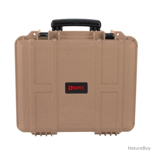Mallette waterproof Nuprol - 49 x 43 x 21 cm Noir - Tan