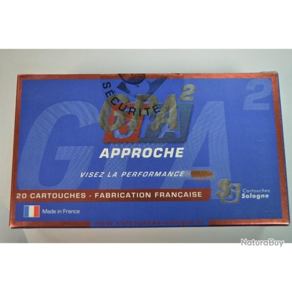 1 BOITE DE 20 MUNITIONS SOLOGNE GPA 2 CALIBRE 308 WIN 168GR/ 10.9 G NEUVE
