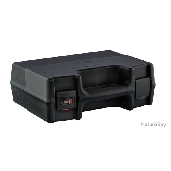 Malette Europ-Arm Noire pour Armes de Poing avec Fermeture � Code