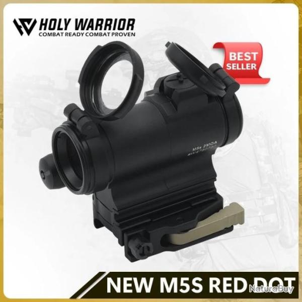 Holy Warrior Viseur Point Rouge NEW M5S BK Paiement en 3 ou 4 fois - LIVRAISON GRATUITE !