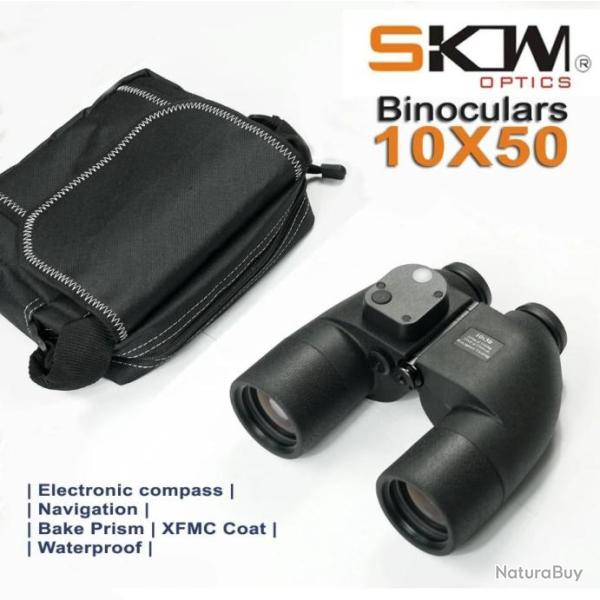 Skwoptique Jumelles 10x50 IPX7 Paiement en 3 ou 4 fois -LIVRAISON GRATUITE !