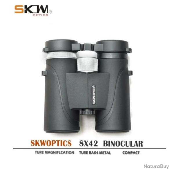 Skwoptique Jumelles 8X42 BAK4 Paiement en 3 ou 4 fois -LIVRAISON GRATUITE !