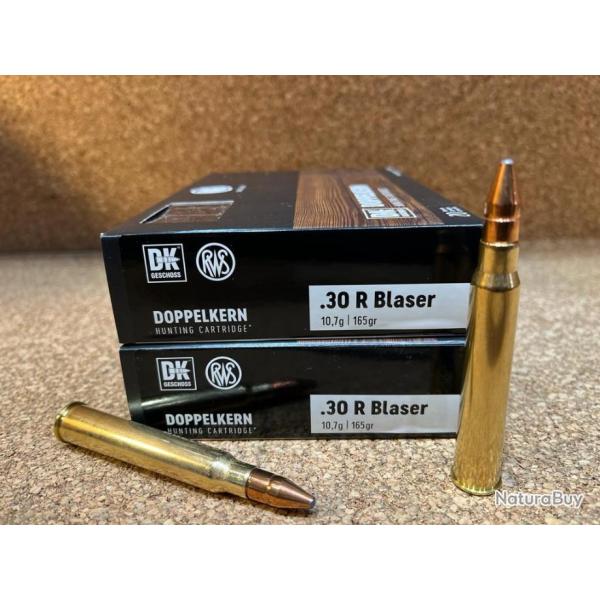 5 BOITES DE MUNITIONS RWS 30R BLASER DK 10.7gr