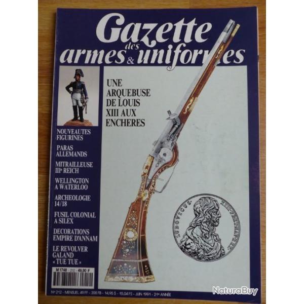 Gazette des armes et des uniformes N� 212
