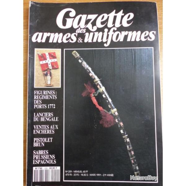 Gazette des armes et des uniformes N� 209