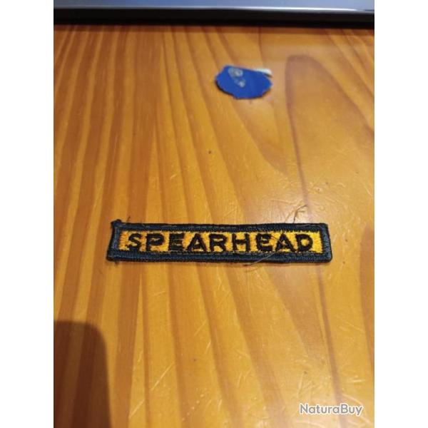 Patch arm�e us 3rd ARMORED DIVISION tab SPEARHEAD ORIGINAL