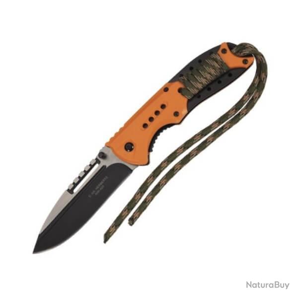 564712 couteau pliant Herbertz ABS orange