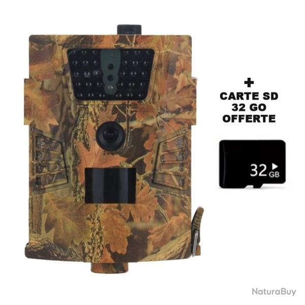 CAM�RA PHOTOS/VID�OS + CARTE SD 32GO - LIVRAISON GRATUITE