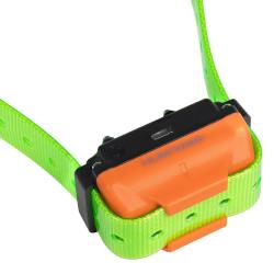 Collier suppl&eacute;mentaire de dressage Num'axes Canicom R vert fluo