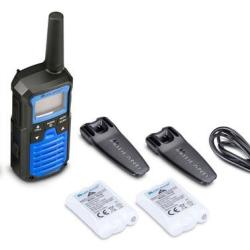 Lot de 2 Talkie Walkie Midland XT50 pro noir/bleu