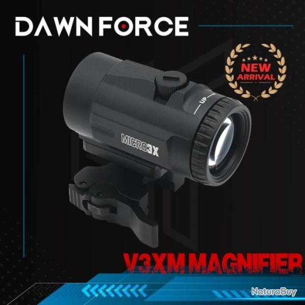 DawnForce Loupe De Vise V3XM BK Paiement en 3 ou 4 fois - LIVRAISON GRATUITE !