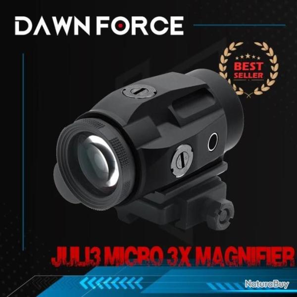 DawnForce Loupe De Vise  JULI-3 BK Paiement en 3 ou 4 fois - LIVRAISON GRATUITE !
