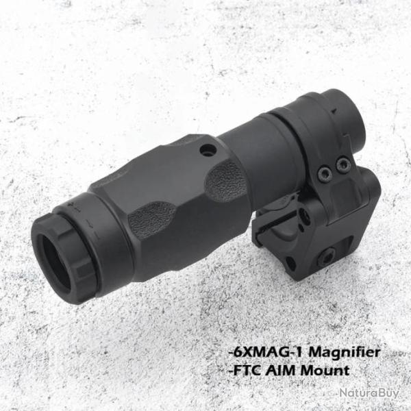 DawnForce Loupe De Vise  6XMAG-1 w FTC AIM Paiement en 3 ou 4 fois - LIVRAISON GRATUITE !