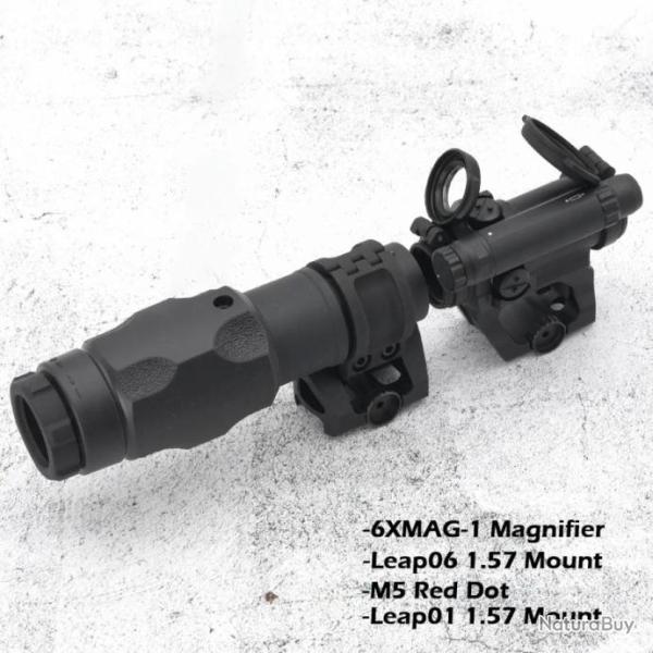 DawnForce Loupe De Vise 6XMAG-1 M5 LEAP 1.57 Paiement en 3 ou 4 fois - LIVRAISON GRATUITE !