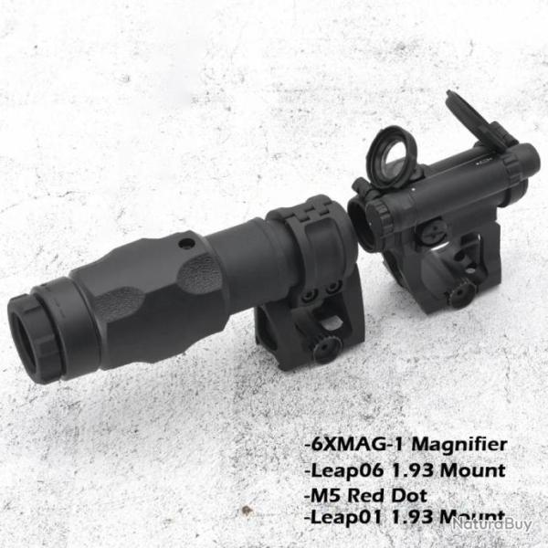 DawnForce Loupe De Vise 6XMAG-1 M5 LEAP 1.93 Paiement en 3 ou 4 fois - LIVRAISON GRATUITE !