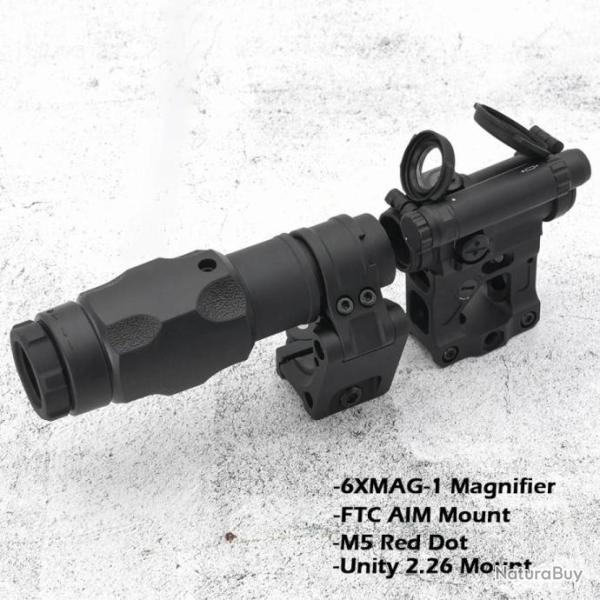 DawnForce Loupe De Vise 6XMAG-1 AIM M5 U2.26 Paiement en 3 ou 4 fois - LIVRAISON GRATUITE !