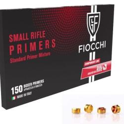 Amorces FIOCCHI Primers Small Rifle x150