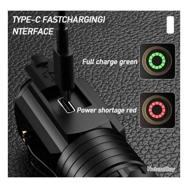 lampe puissante rechargeable USB  neuf