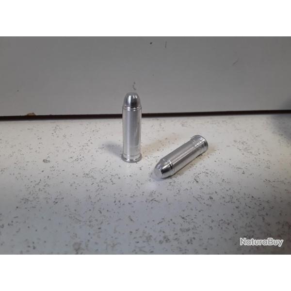 x2 Douilles amortisseur aluminium cal.357mag / cal.38sp