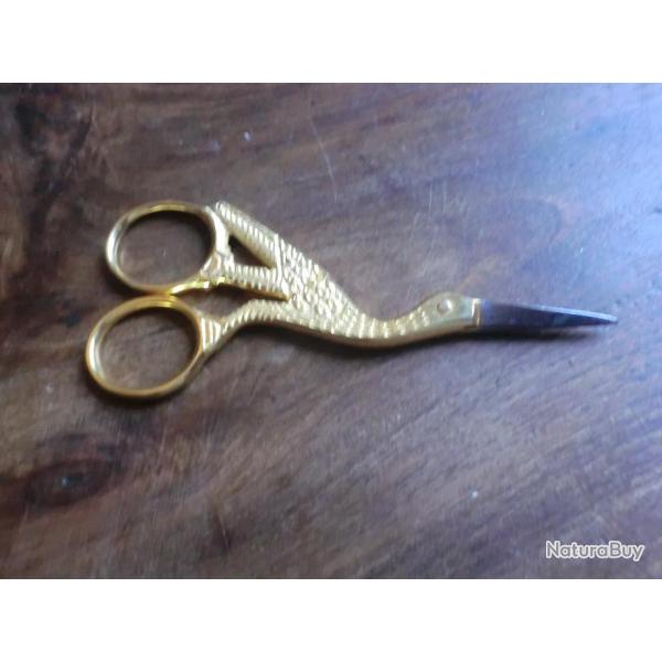 ciseaux de broderie cigogne