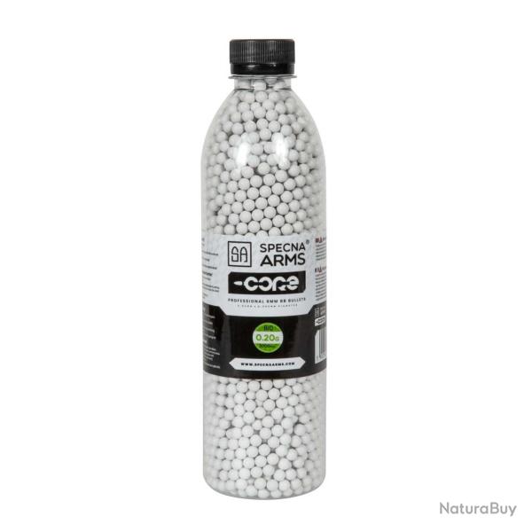 Bouteille 0,20g Bio de 3000 billes airsoft (Specna Arms)